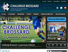 Tablet Screenshot of challengebrossard.com
